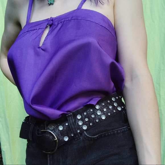 Vintage Tops - 💜VTG handmade tank💜